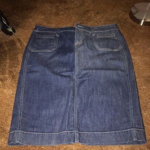 Jean skirt